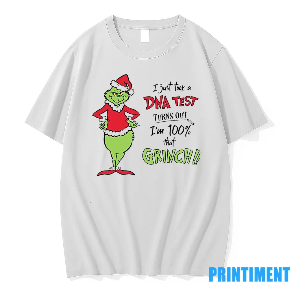 I Just Took A Dna Test Turns Out Im 100 That Grinch - Adult & Kids T-Shirts, Sweatshirts & Hoodies apparel design preview 1