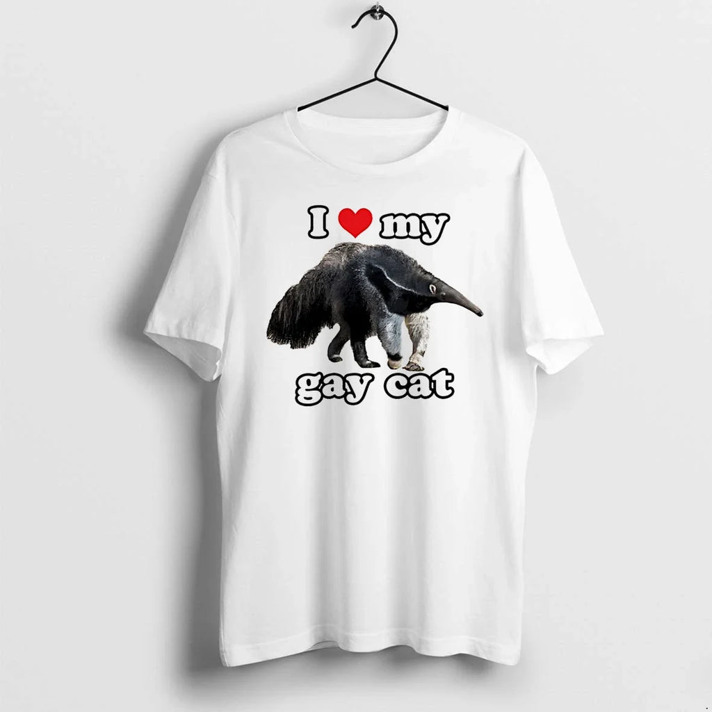 I Love My Gay Cat Pilosa Sweater - Adult & Kids T-Shirts, Sweatshirts & Hoodies apparel design preview 1