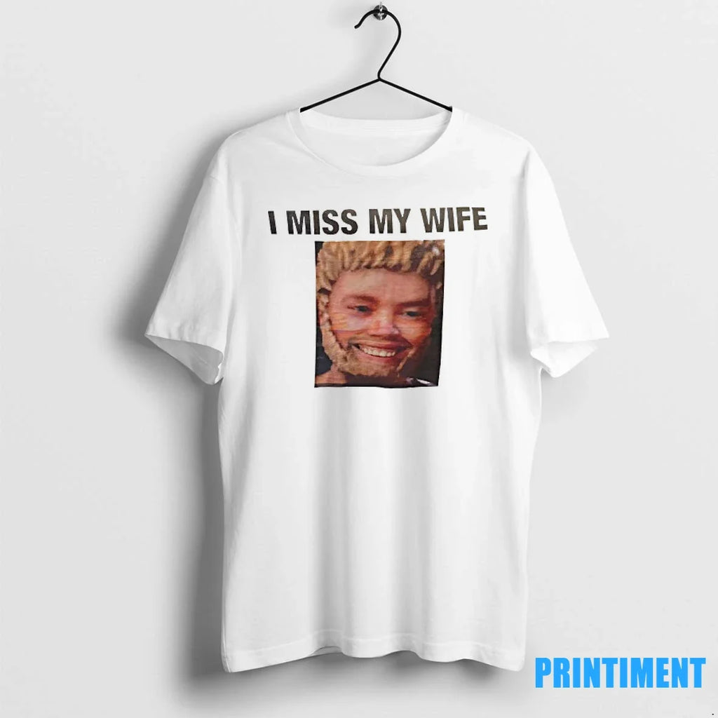 I Miss My Wife Photo Sweater - Adult & Kids T-Shirts, Sweatshirts & Hoodies apparel design preview 1