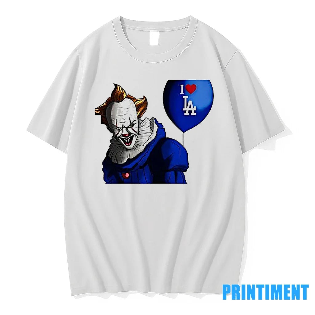 It Pennywise I Love Los Angeles Dodgers Sweater - Adult & Kids T-Shirts, Sweatshirts & Hoodies apparel design preview 1