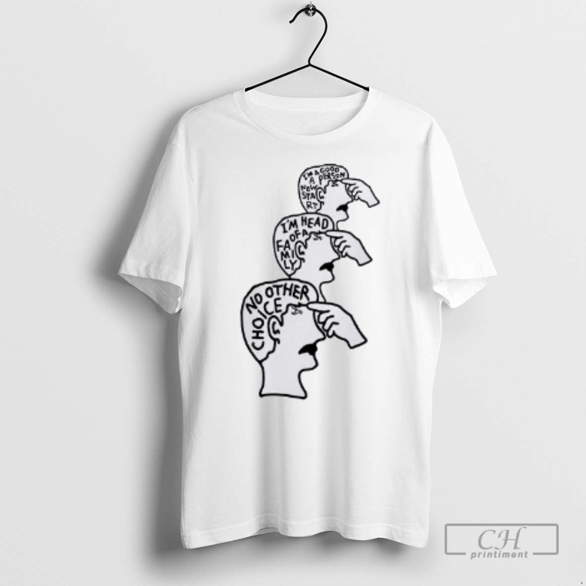 Iam A Good Person New Start Im Head Of Family No - Adult & Kids T-Shirts, Sweatshirts & Hoodies apparel design preview 1