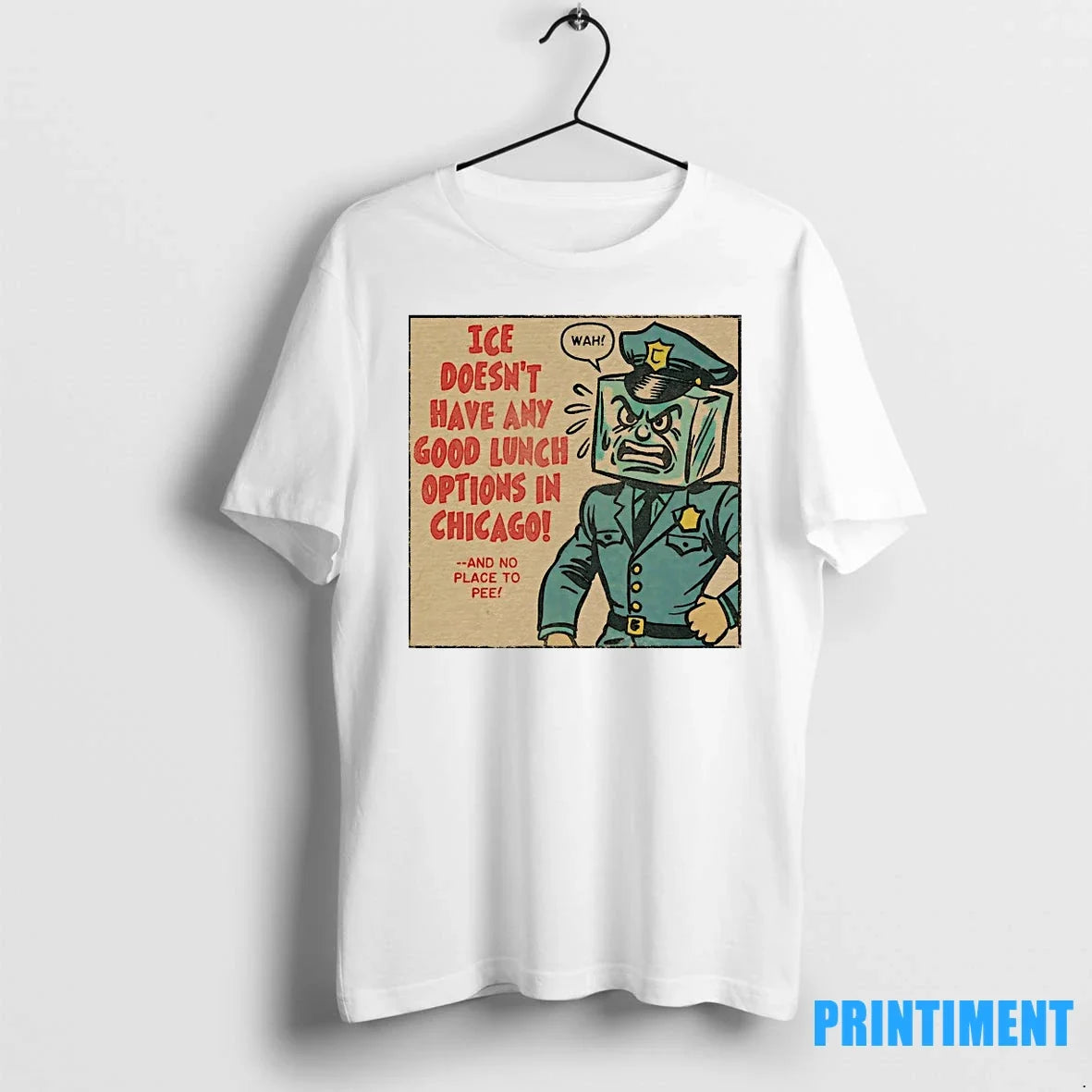 Ice Doesnt Have Any Good Lunch Options In Chicago - Adult & Kids T-Shirts, Sweatshirts & Hoodies apparel design preview 1