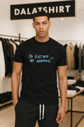 I'd Rather Be Napping Blue Hand Drawn Sleepy Text - Adult & Kids T-Shirts, Sweatshirts & Hoodies apparel design preview 1