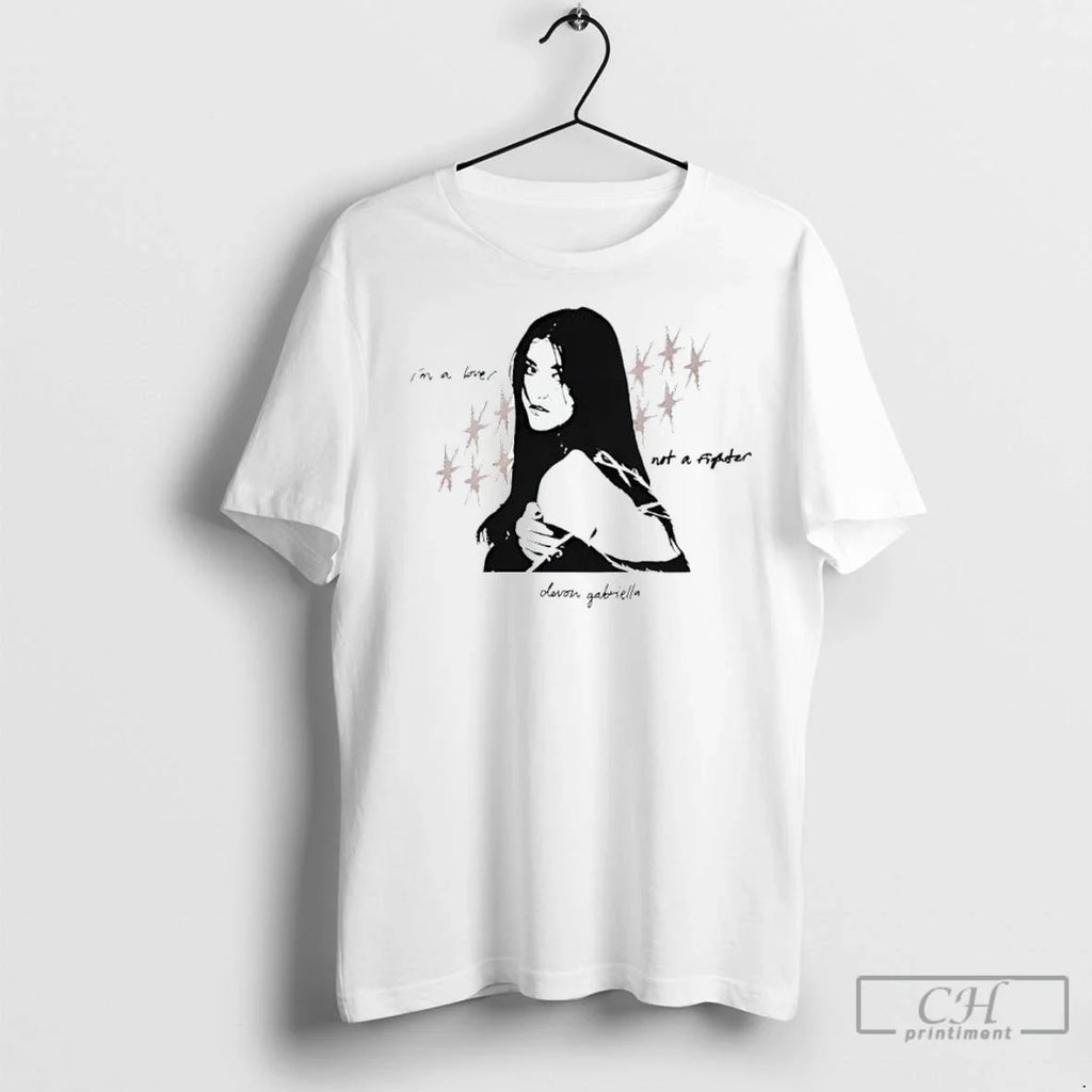 Im A Lover Not Fighter Devon Gabriella Star - Adult & Kids T-Shirts, Sweatshirts & Hoodies apparel design preview 1