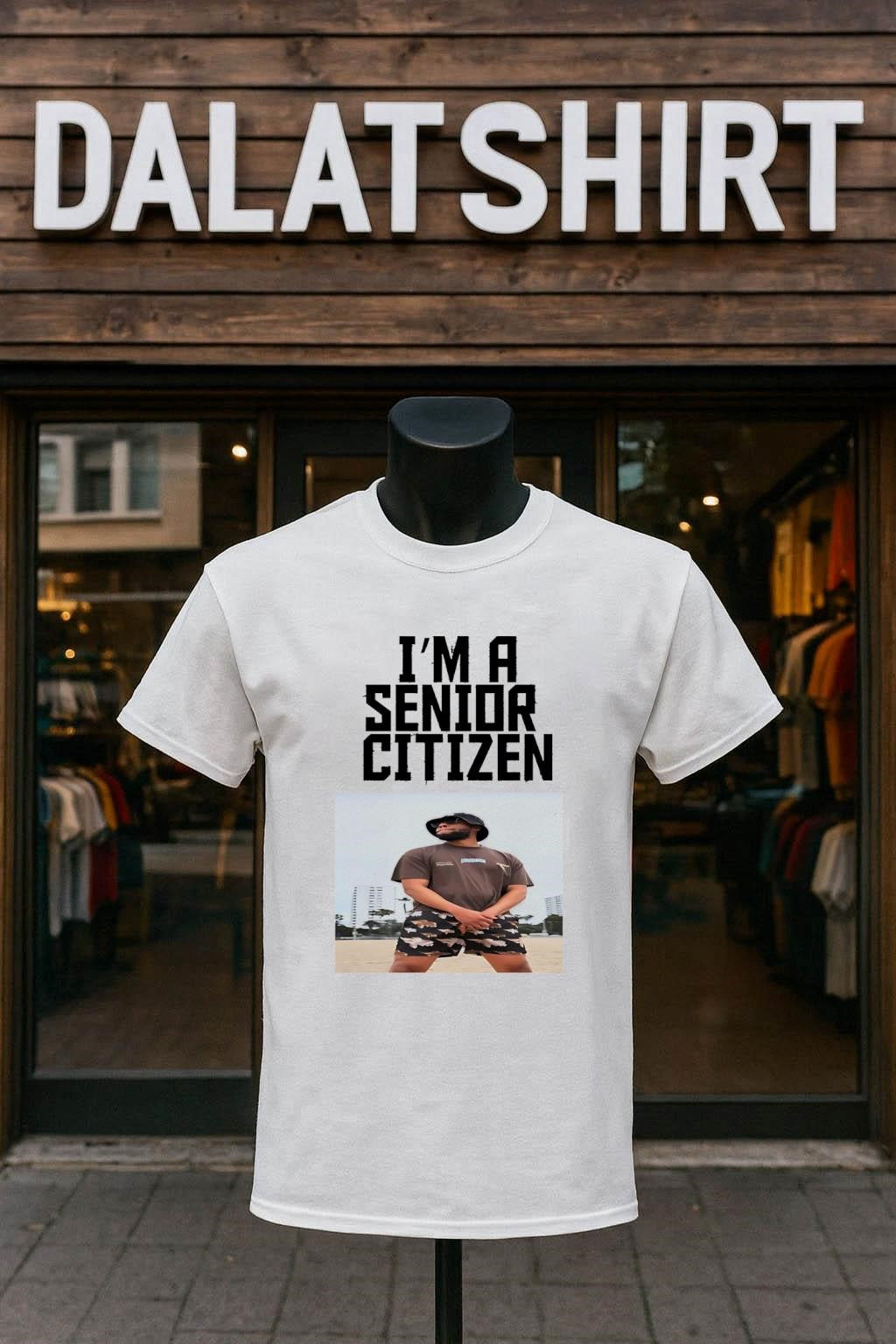 I'm A Senior Citizen Man Beach - Adult & Kids T-Shirts, Sweatshirts & Hoodies apparel design preview 1