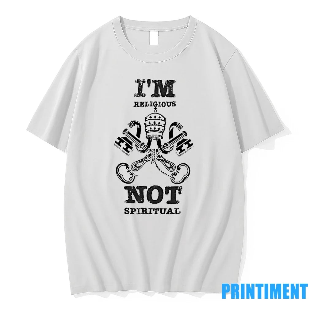 Im Religious Not Spiritual Sweater - Adult & Kids T-Shirts, Sweatshirts & Hoodies apparel design preview 1