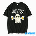Im Just Here For The Boos Halloween Sweater - Adult & Kids T-Shirts, Sweatshirts & Hoodies apparel design preview 1