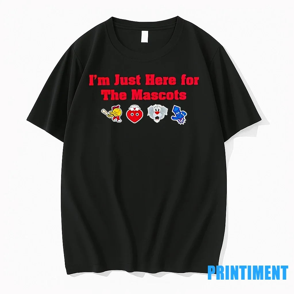 Im Just Here For The Mascots Sweater - Adult & Kids T-Shirts, Sweatshirts & Hoodies apparel design preview 1