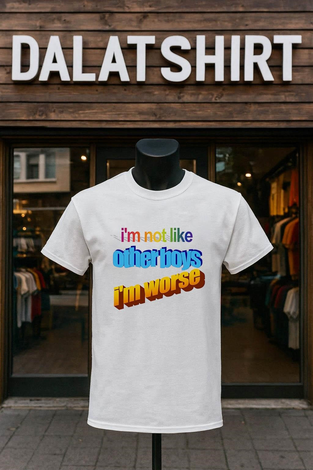 I'm not like otherboys worse - Adult & Kids T-Shirts, Sweatshirts & Hoodies apparel design preview 1