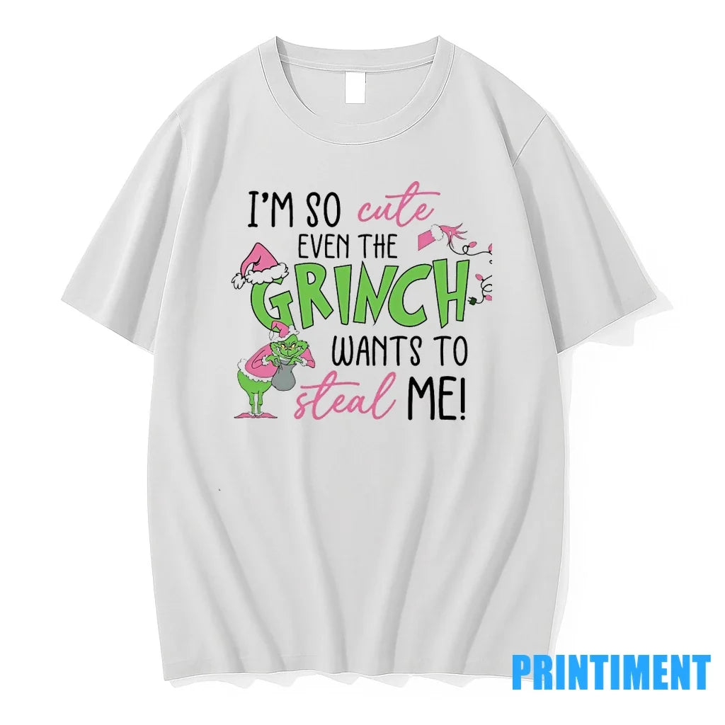 Im So Cute Even The Grinch Wants To Steal Me Sweater - Adult & Kids T-Shirts, Sweatshirts & Hoodies apparel design preview 1