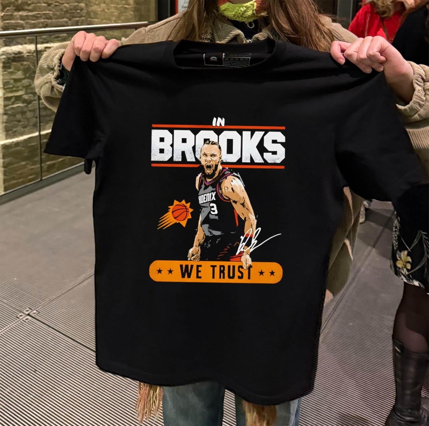 In Brooks We Trust Phoenix Suns Ryan - Adult & Kids T-Shirts, Sweatshirts & Hoodies apparel design preview 2