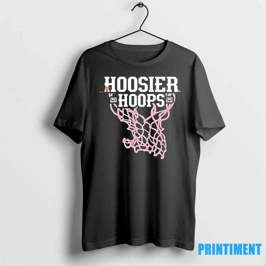 Indiana Basketball Hoosier Hoops 2025 Sweater - Adult & Kids T-Shirts, Sweatshirts & Hoodies apparel design preview 1