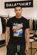 Indiana Pacers Basketball Boom Baby City Skyline - Adult & Kids T-Shirts, Sweatshirts & Hoodies apparel design preview 1