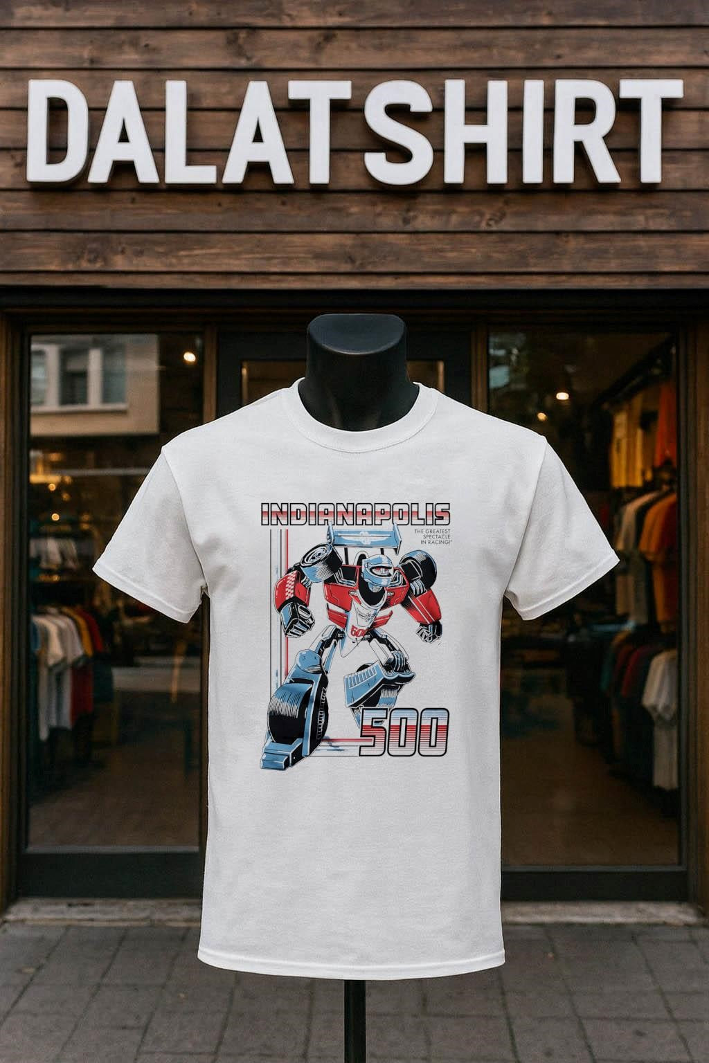 Indianapolis 500 The Greatest Spectacle In Racing - Adult & Kids T-Shirts, Sweatshirts & Hoodies apparel design preview 1