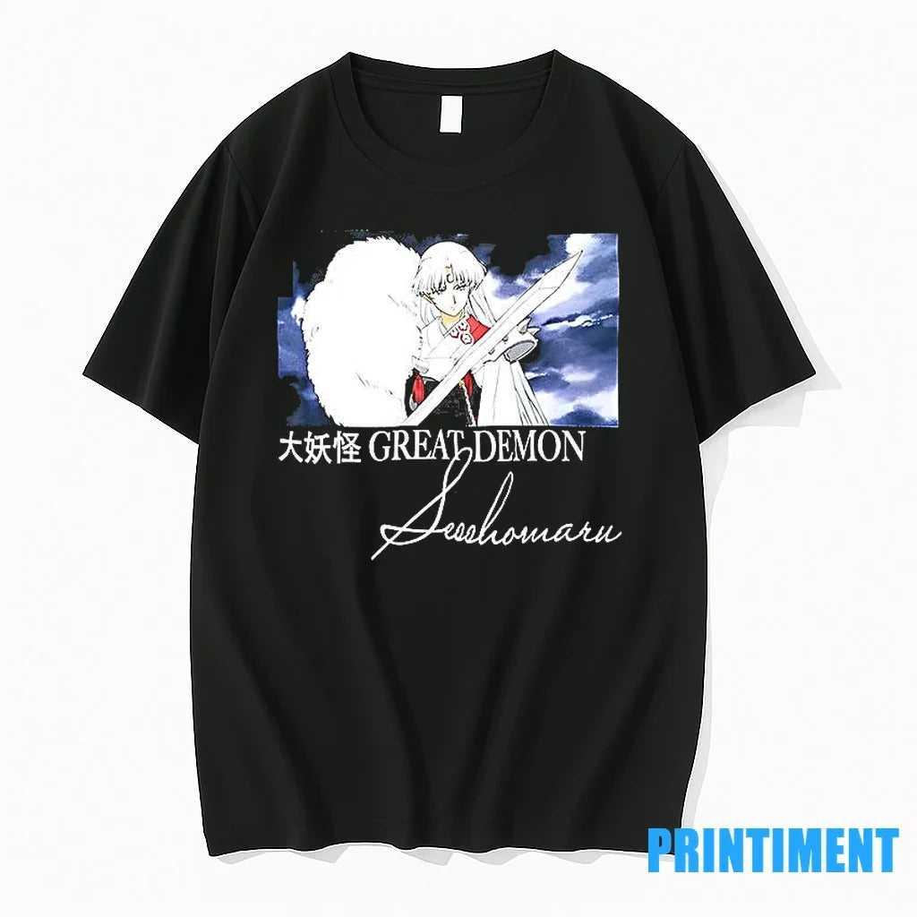 Inuyasha Sesshomaru Great Demon Sweater - Adult & Kids T-Shirts, Sweatshirts & Hoodies apparel design preview 1