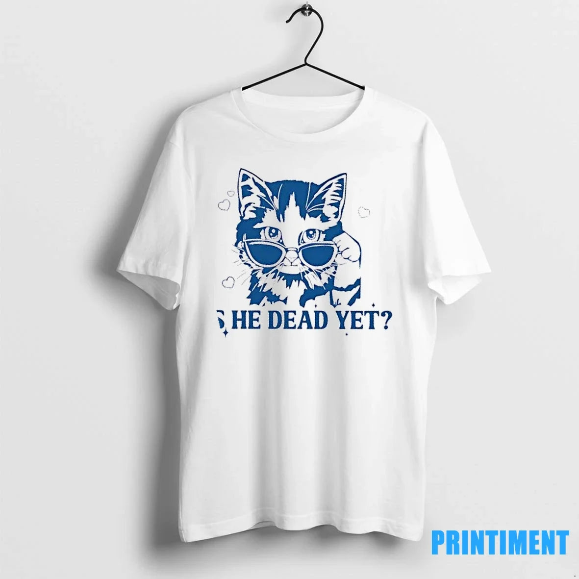 Is He Dead Yet Cool Cat Sweater - Adult & Kids T-Shirts, Sweatshirts & Hoodies apparel design preview 1