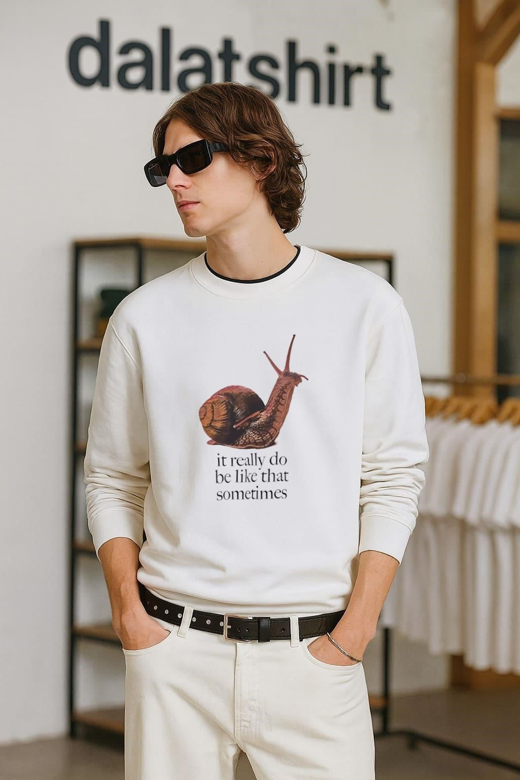 It Really Do Be Like That Sometimes Brown Garden - Adult & Kids T-Shirts, Sweatshirts & Hoodies apparel design preview 2
