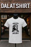 It's Always WWJD and Never HIJD Jesus Graphic - Adult & Kids T-Shirts, Sweatshirts & Hoodies apparel design preview 1