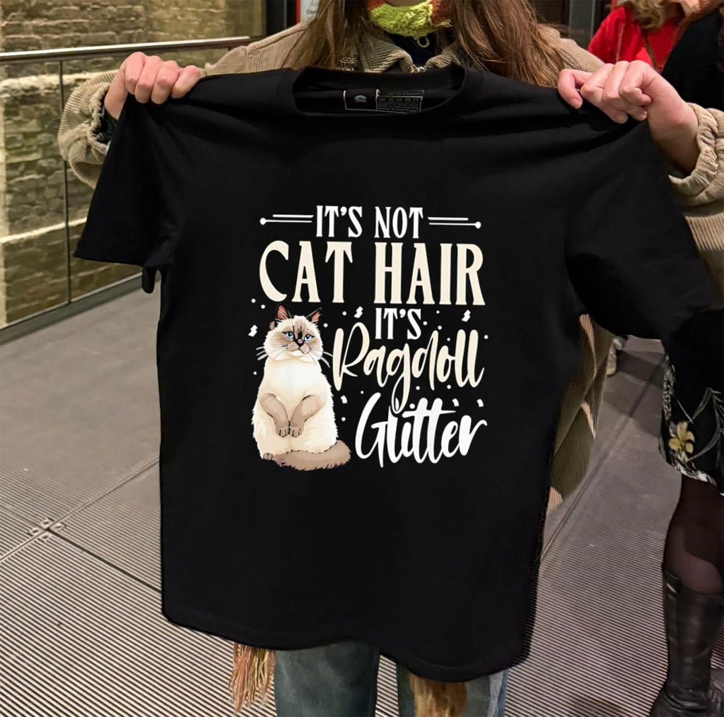 It's Not Cat Hair Ragdoll Glitter - Adult & Kids T-Shirts, Sweatshirts & Hoodies apparel design preview 2