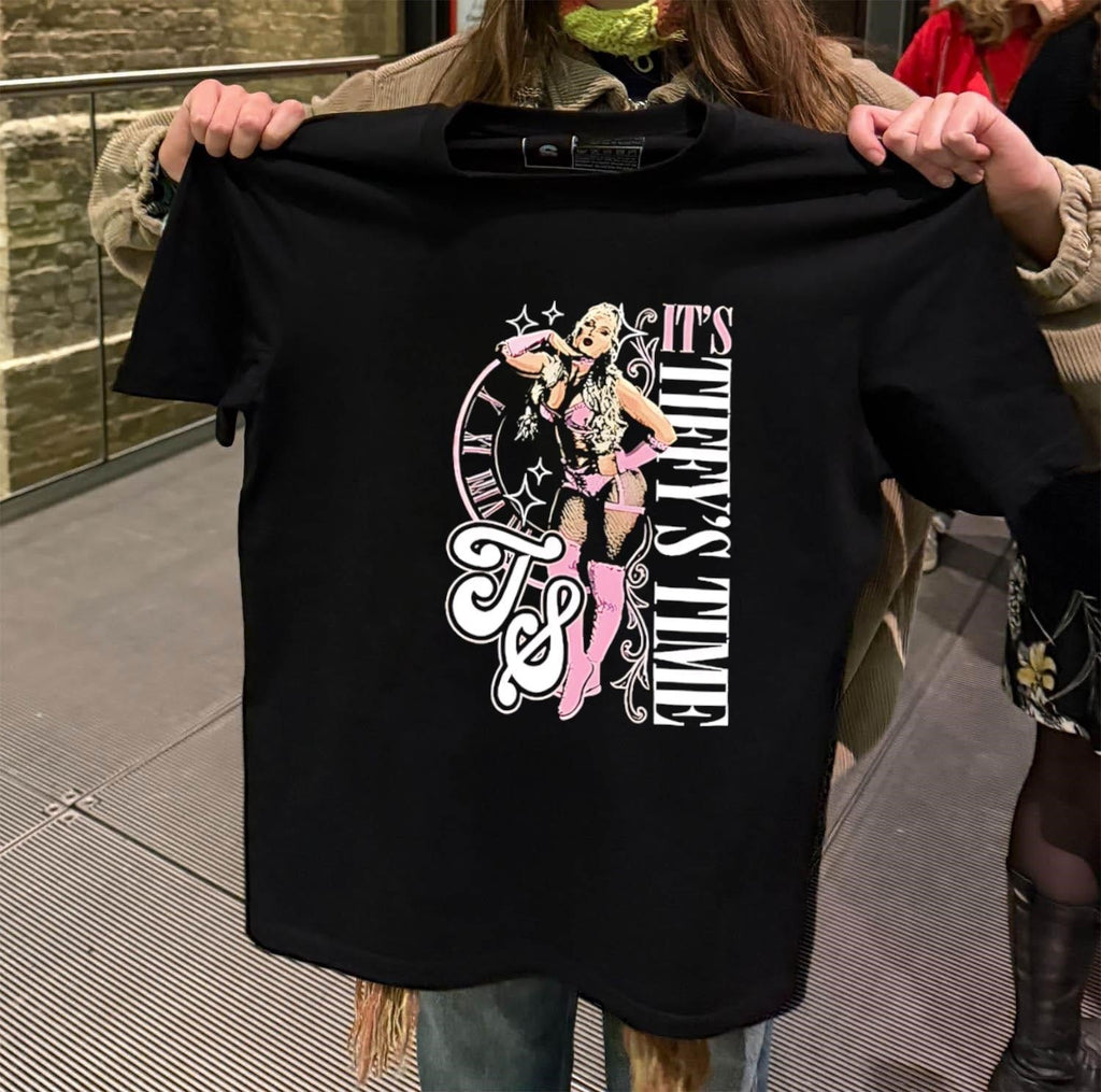 It's Tiffy's Time Tiffany Stratton Wrestling - Adult & Kids T-Shirts, Sweatshirts & Hoodies apparel design preview 2