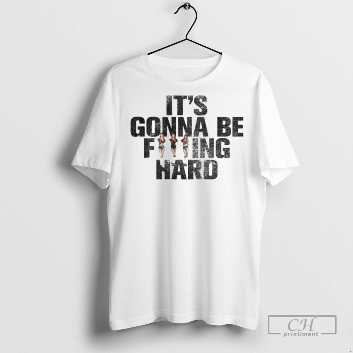 Its Gonna Be Fucking Hard Ornaments - Adult & Kids T-Shirts, Sweatshirts & Hoodies apparel design preview 1