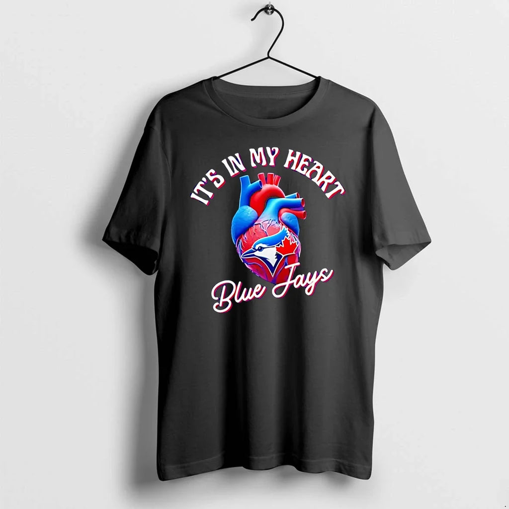 Its In My Heart Toronto Blue Jays Sweater - Adult & Kids T-Shirts, Sweatshirts & Hoodies apparel design preview 1