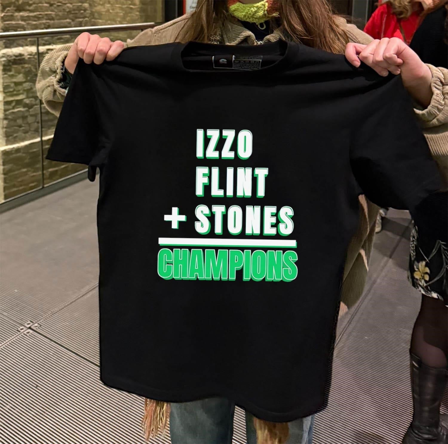 Izzo Flintstones Champions - Adult & Kids T-Shirts, Sweatshirts & Hoodies apparel design preview 2