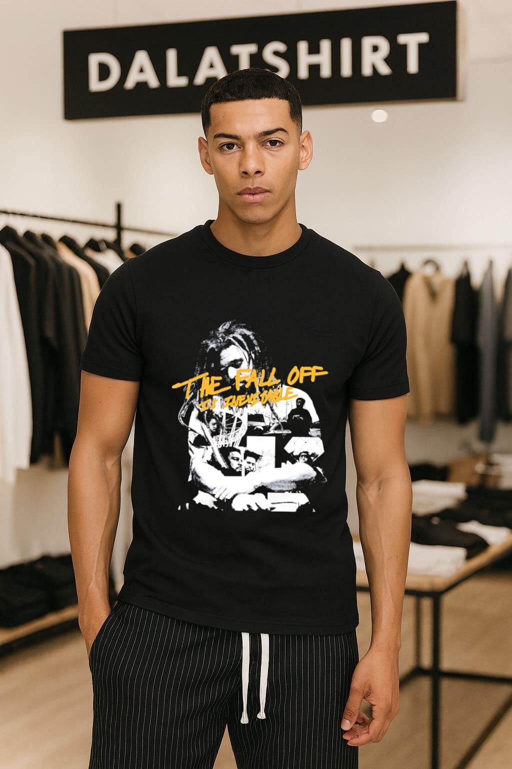 J Cole The Fall Off Is Inevitable Hip Hop - Adult & Kids T-Shirts, Sweatshirts & Hoodies apparel design preview 1