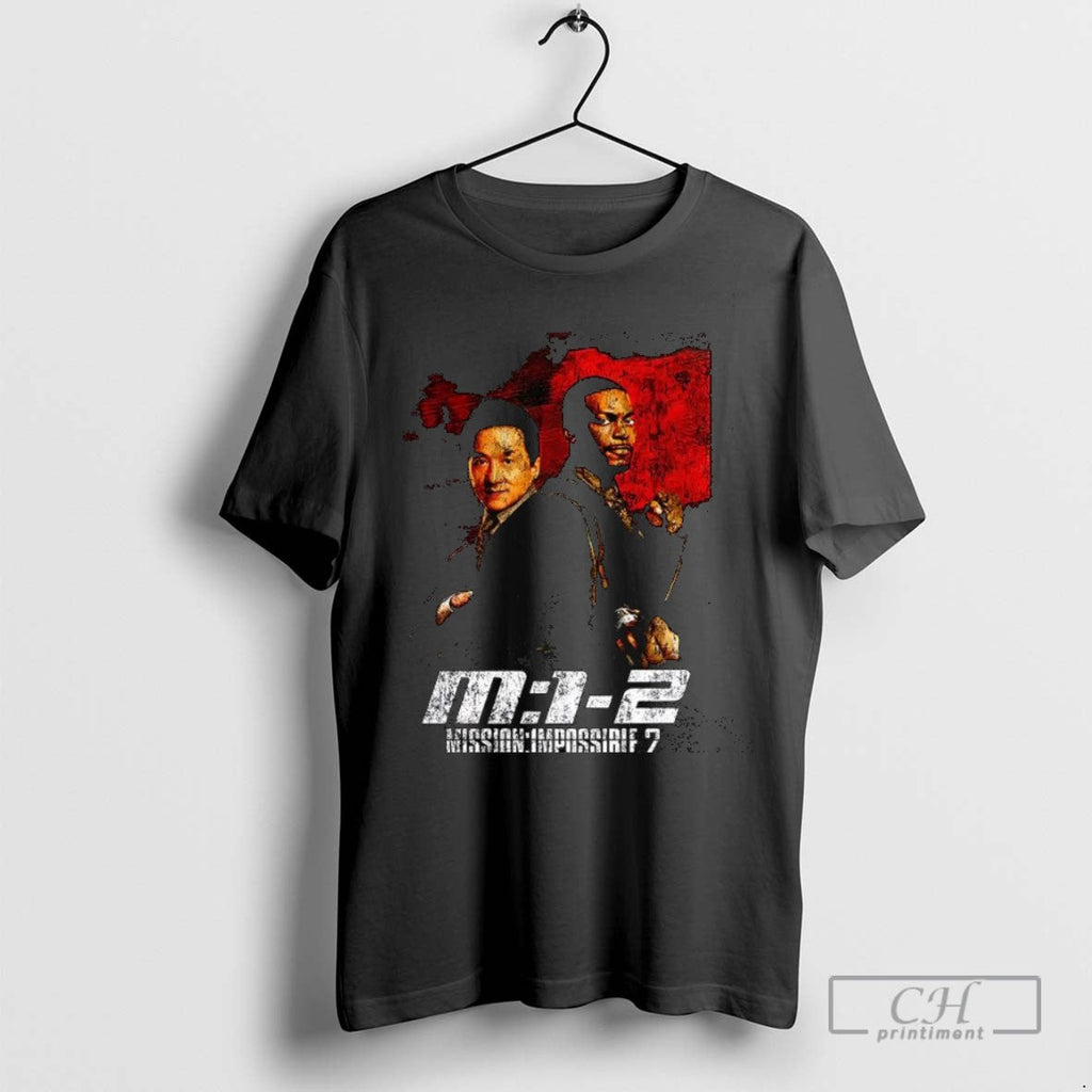 Jackie Chan And Chris Tucker Rush Hour Mission - Adult & Kids T-Shirts, Sweatshirts & Hoodies apparel design preview 1
