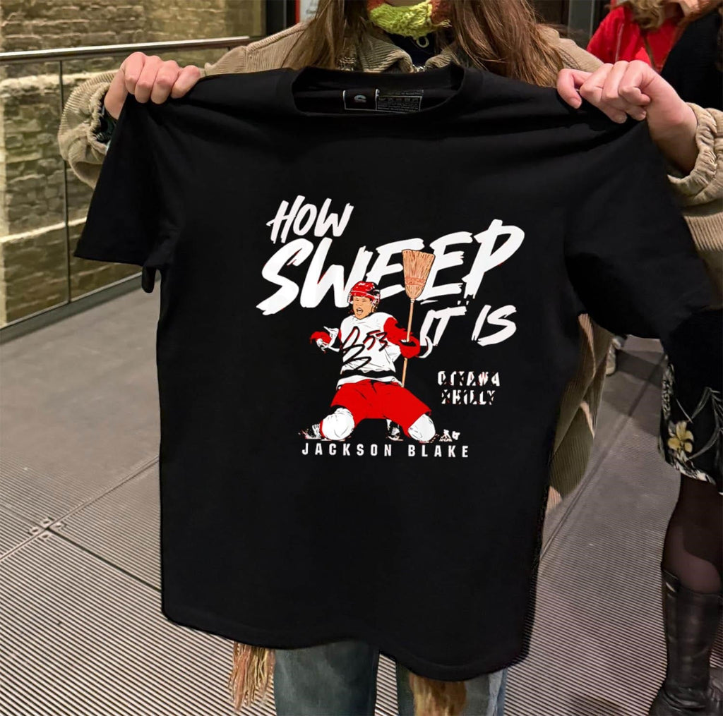 Jackson Blake How Sweep It Is Ottawa Philly Broom - Adult & Kids T-Shirts, Sweatshirts & Hoodies apparel design preview 2