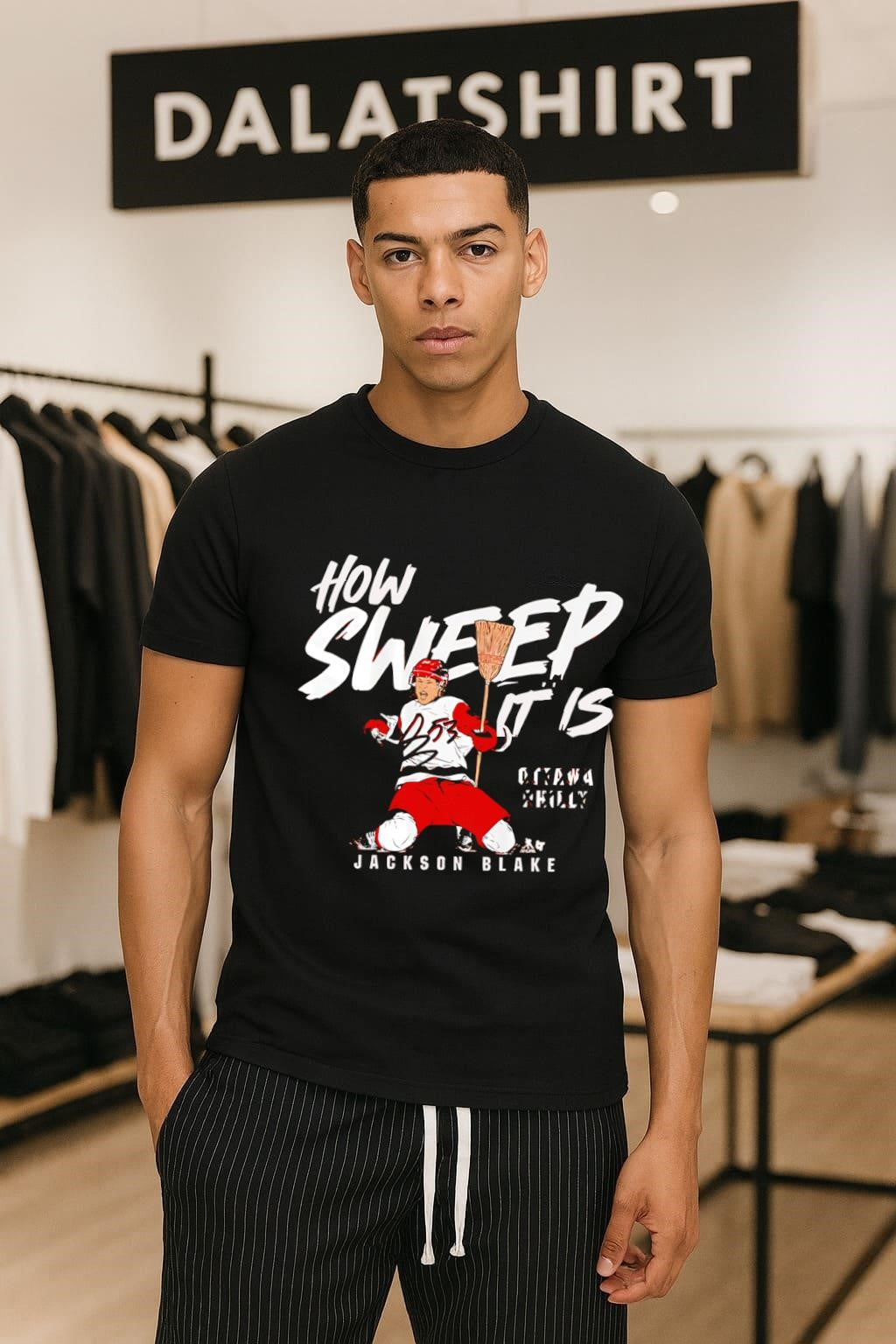 Jackson Blake How Sweep It Is Ottawa Philly Broom - Adult & Kids T-Shirts, Sweatshirts & Hoodies apparel design preview 1
