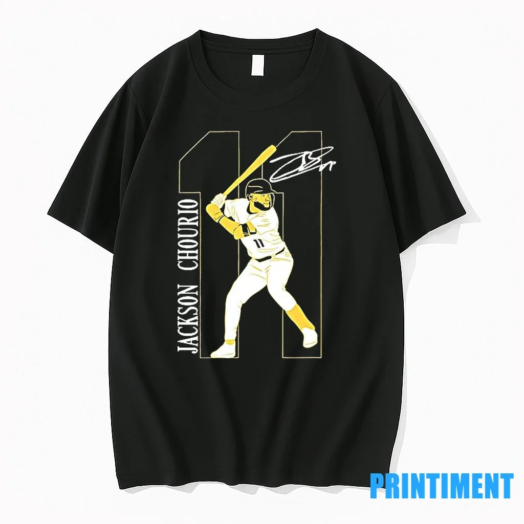 Jackson Chourio 11 Signature Player Graphic Sweater - Adult & Kids T-Shirts, Sweatshirts & Hoodies apparel design preview 1