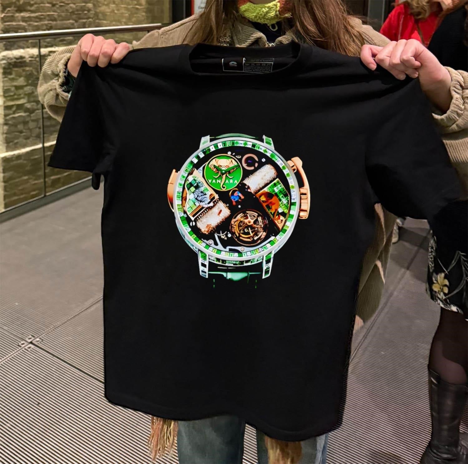 Jacob and Co Vantara Elephant Tiger Lion Luxury Watch - Adult & Kids T-Shirts, Sweatshirts & Hoodies apparel design preview 2