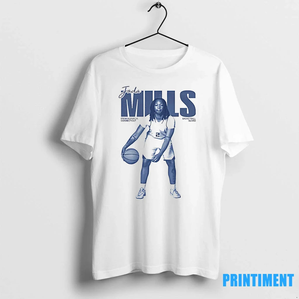 Jada Mills James Madison Dukes Guard From Norwich - Adult & Kids T-Shirts, Sweatshirts & Hoodies apparel design preview 1