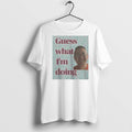 James Cage White Guess What Im Doing - Adult & Kids T-Shirts, Sweatshirts & Hoodies apparel design preview 1