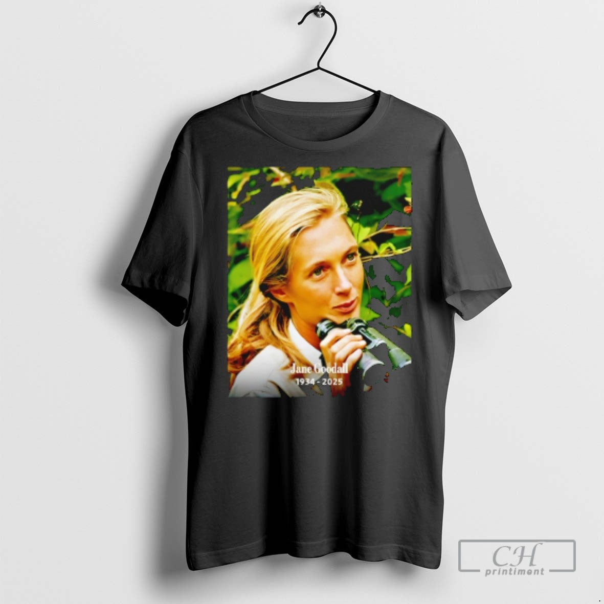 Jane Goodall Legacy 1934 2025 - Adult & Kids T-Shirts, Sweatshirts & Hoodies apparel design preview 1