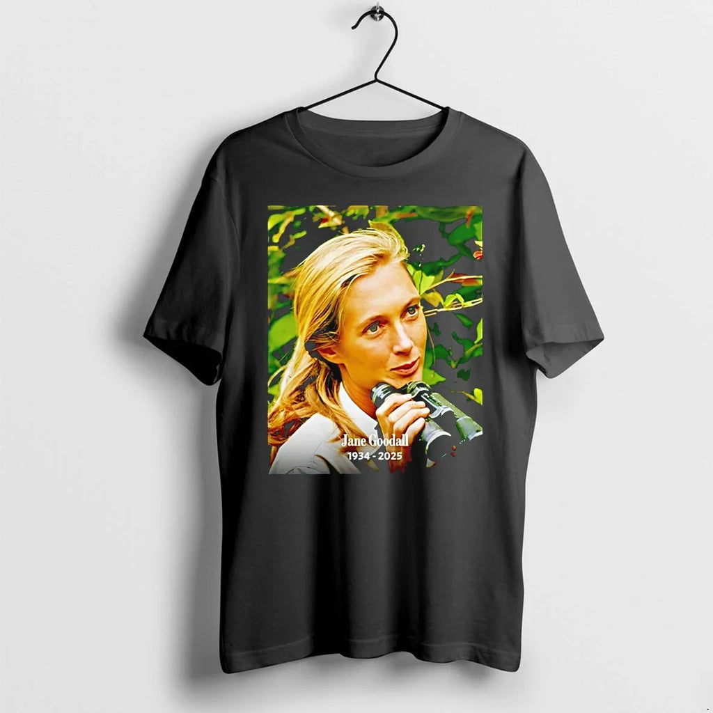Jane Goodall Legacy 1934 2025 Sweater - Adult & Kids T-Shirts, Sweatshirts & Hoodies apparel design preview 1
