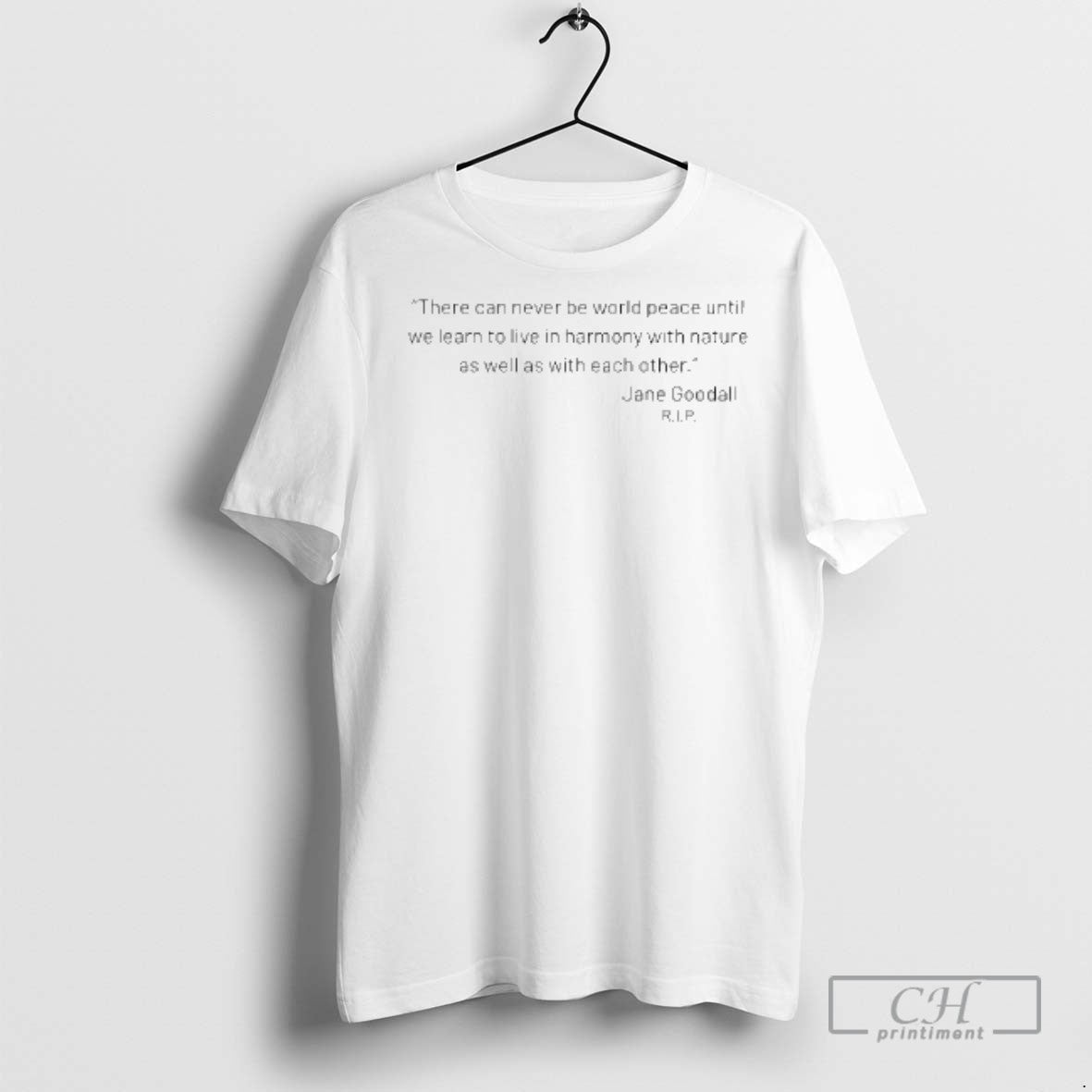 Jane Goodall Quote Remember Thank You - Adult & Kids T-Shirts, Sweatshirts & Hoodies apparel design preview 1