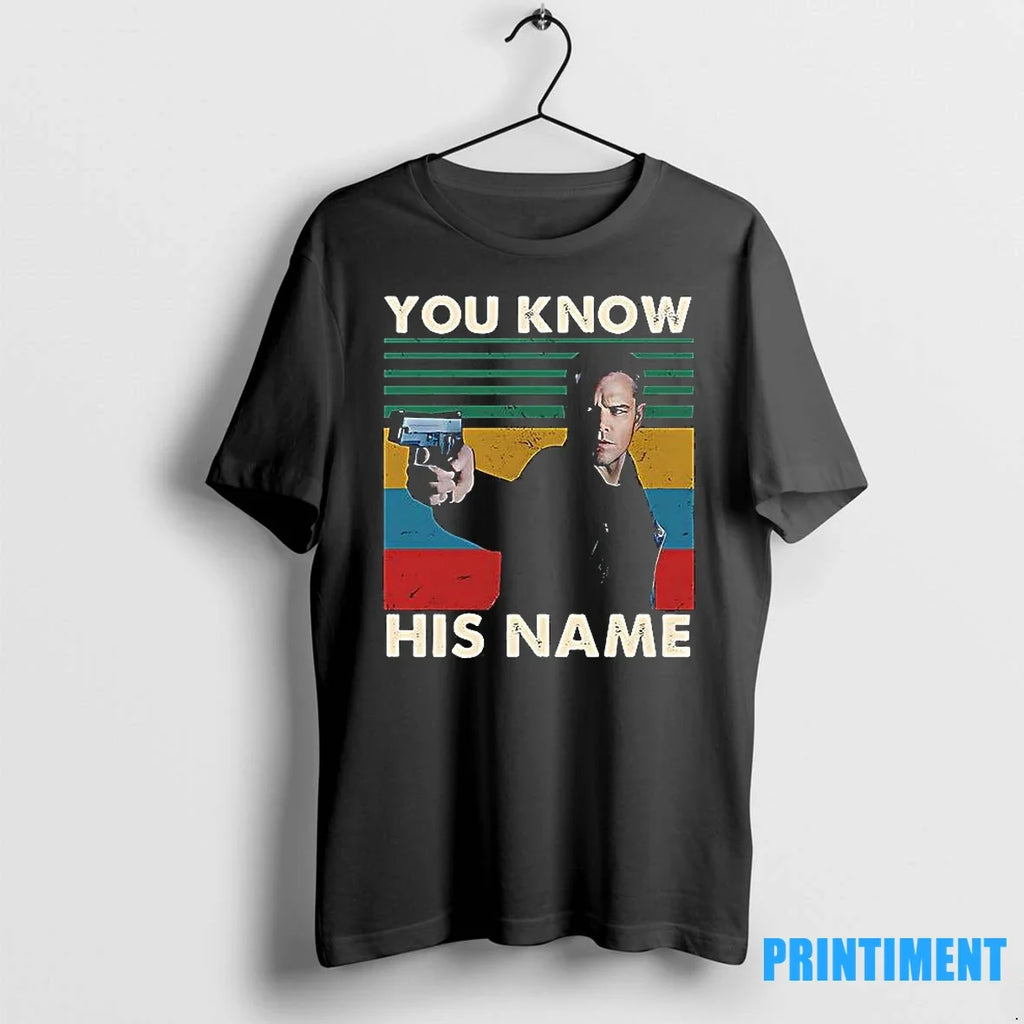 Jason Bourne You Know His Name Vintage Sweater - Adult & Kids T-Shirts, Sweatshirts & Hoodies apparel design preview 1