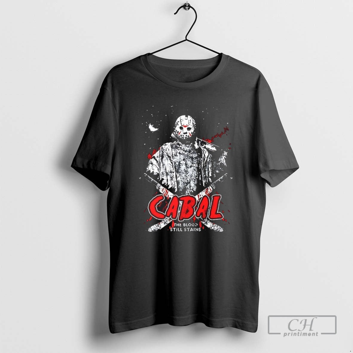 Jason Vorhees Cabal Halloween Collection - Adult & Kids T-Shirts, Sweatshirts & Hoodies apparel design preview 1