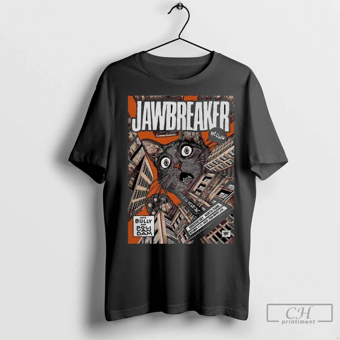 Jawbreaker Show October 4 5 2025 The Observatory - Adult & Kids T-Shirts, Sweatshirts & Hoodies apparel design preview 1