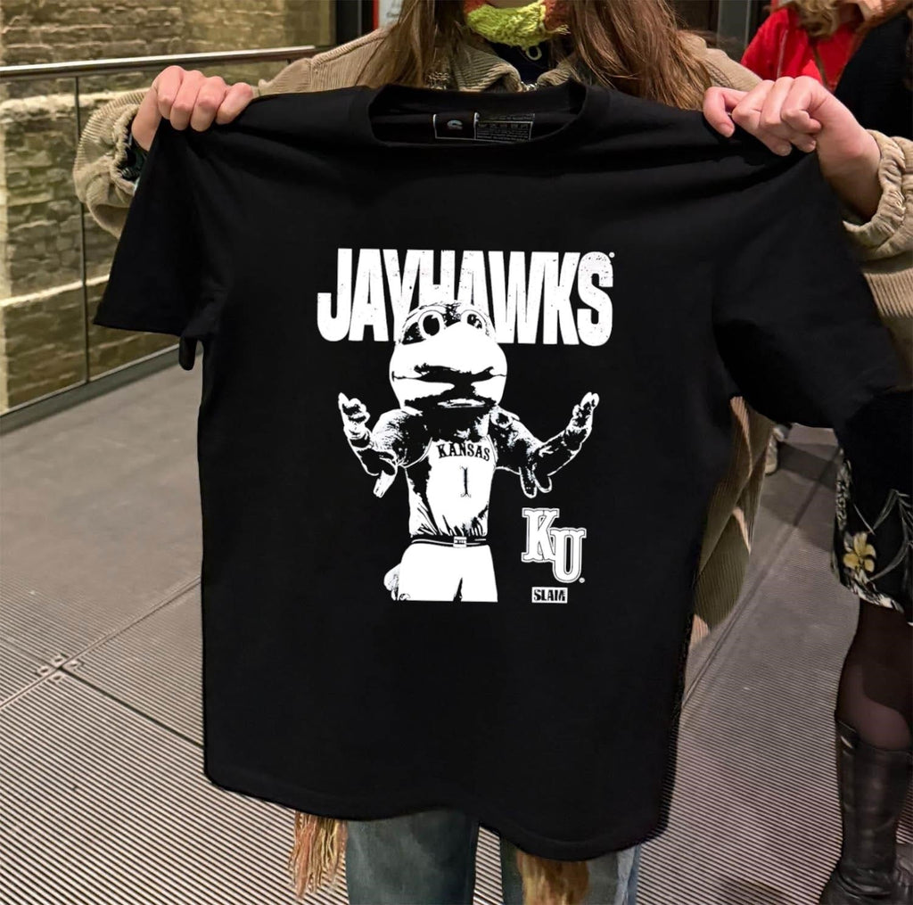 Jayhawks Kansas KU Slam - Adult & Kids T-Shirts, Sweatshirts & Hoodies apparel design preview 2
