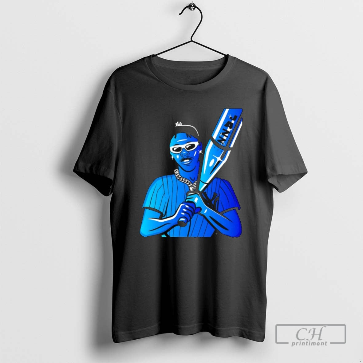 Jazz Chisholm Jr New York Yankees Smooth - Adult & Kids T-Shirts, Sweatshirts & Hoodies apparel design preview 1