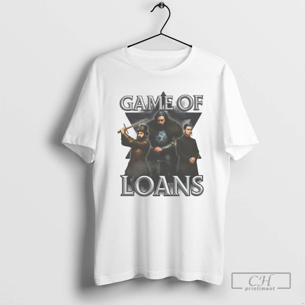 Jewish Game Of Loans Thrones - Adult & Kids T-Shirts, Sweatshirts & Hoodies apparel design preview 1