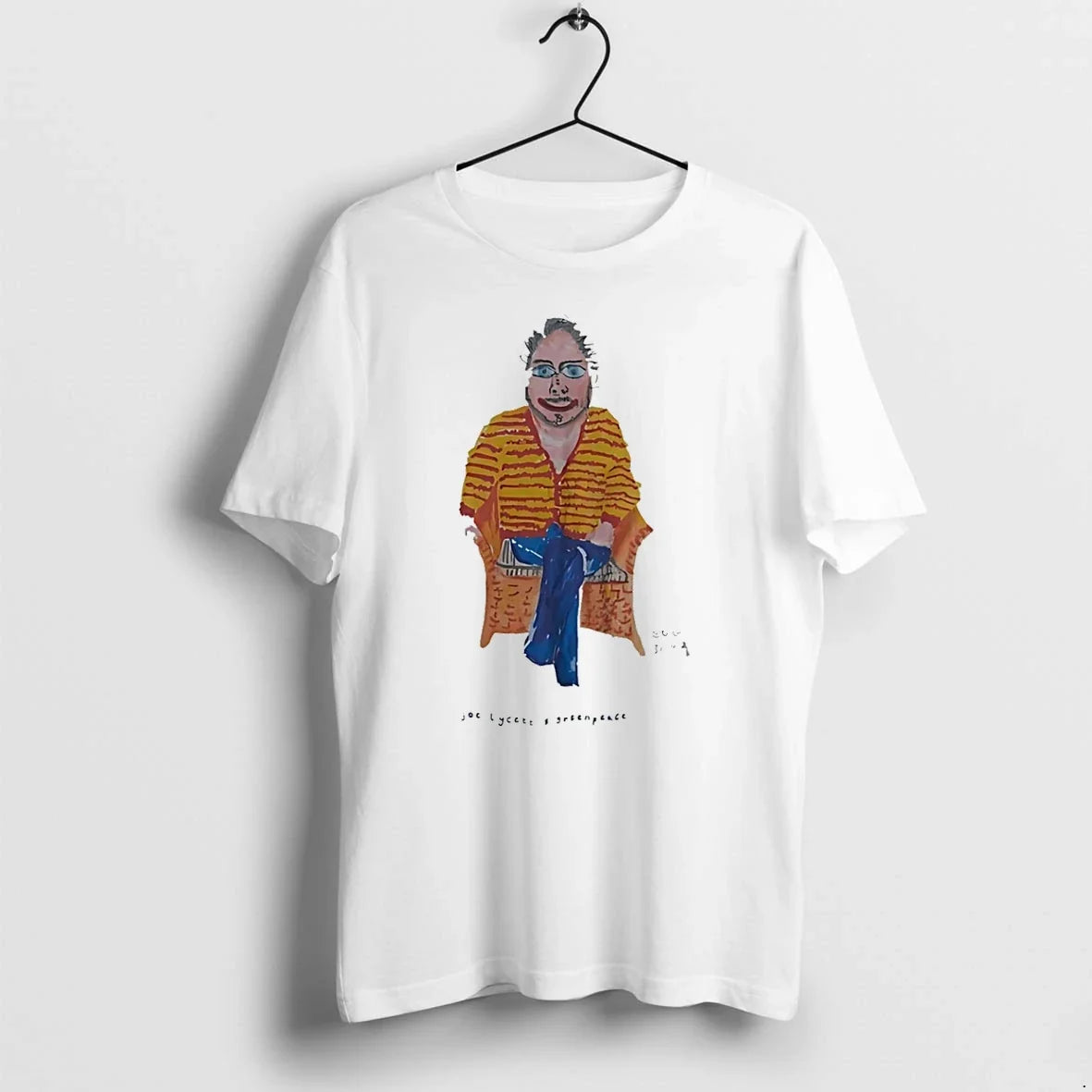 Joe Lycett X Greenpeace Paint Sweater - Adult & Kids T-Shirts, Sweatshirts & Hoodies apparel design preview 1