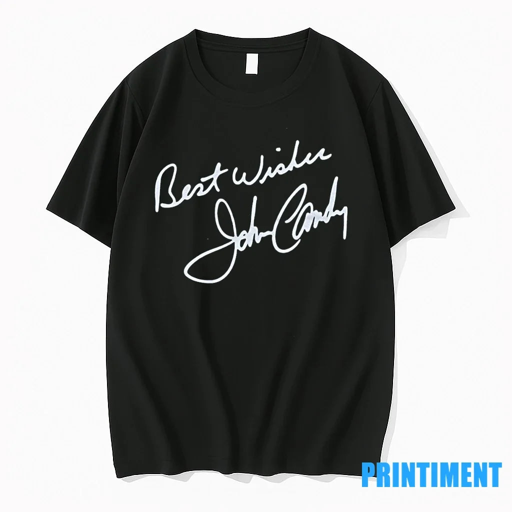 John Candy Best Wishes Signature Sweater - Adult & Kids T-Shirts, Sweatshirts & Hoodies apparel design preview 1