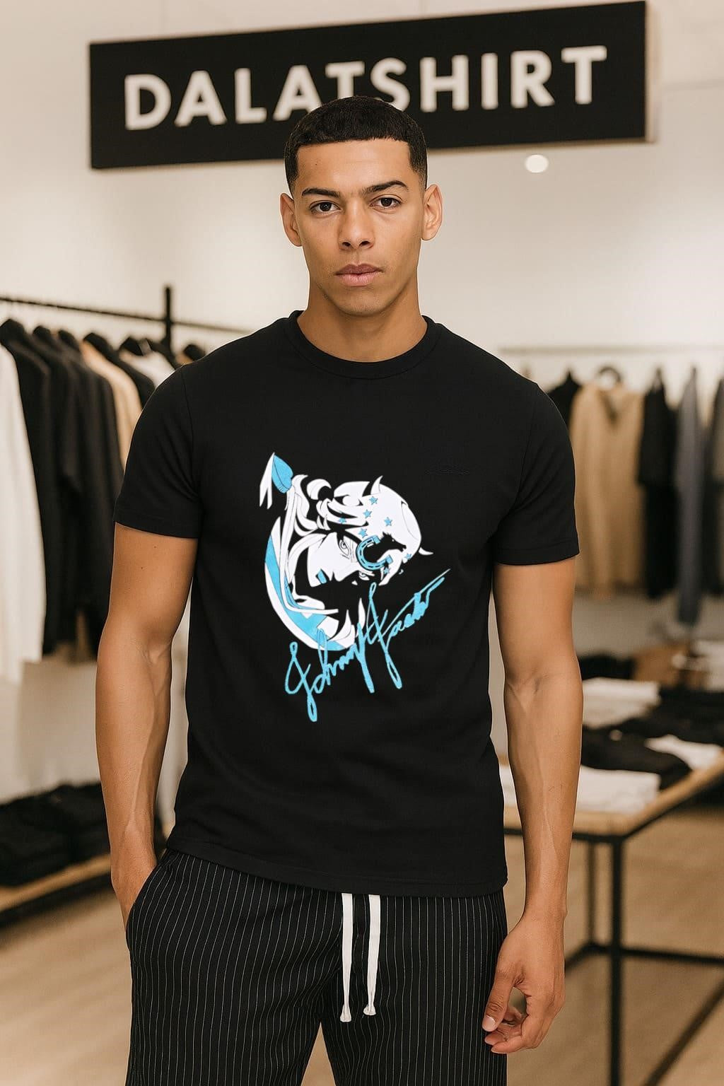 Johnny Joestar Steel Ball Run - Adult & Kids T-Shirts, Sweatshirts & Hoodies apparel design preview 1