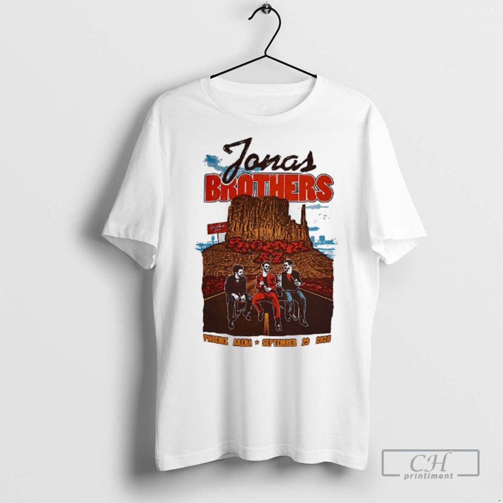 Jonas Brothers Phoniex Arena 2025 - Adult & Kids T-Shirts, Sweatshirts & Hoodies apparel design preview 1