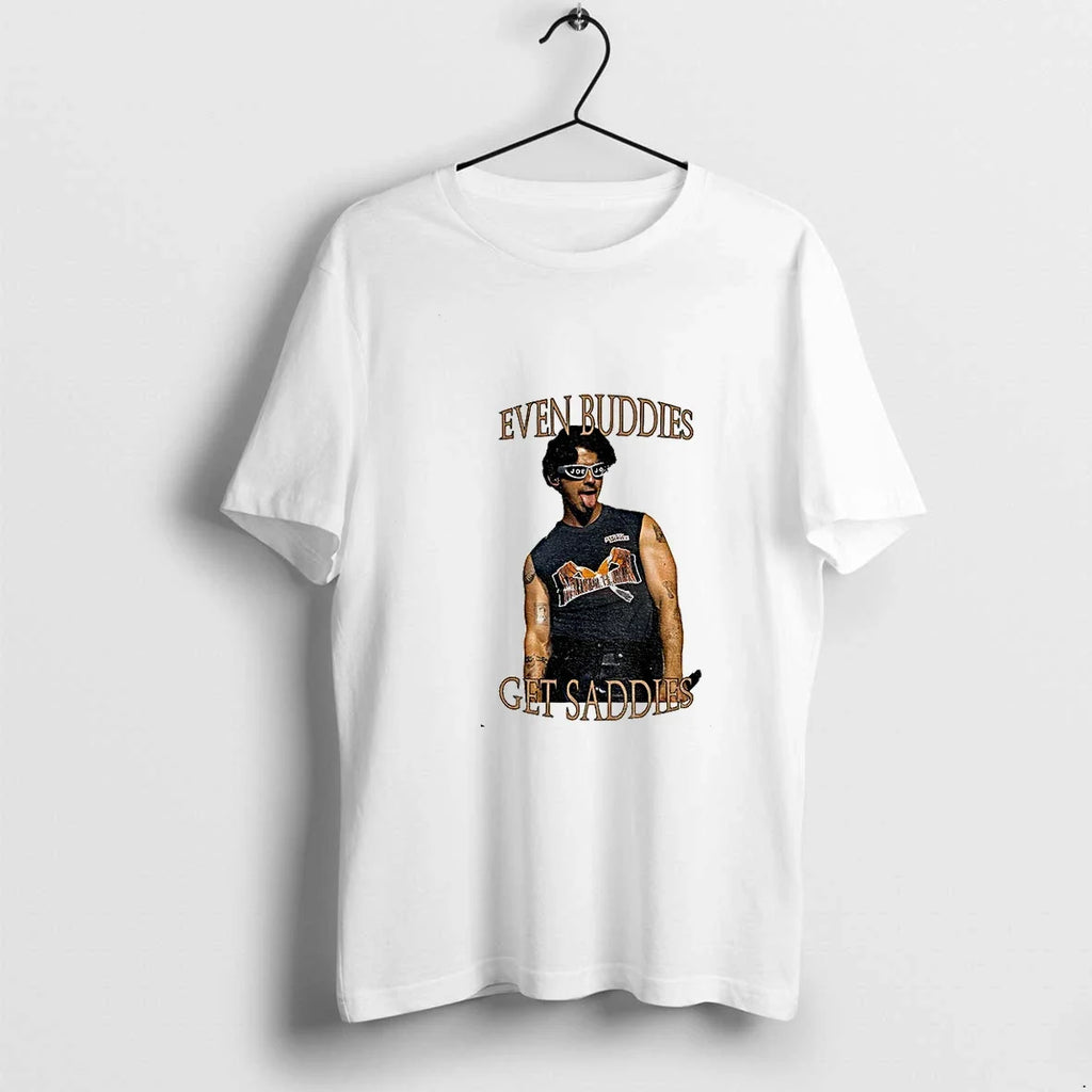 Jonas Brothers Even Buddies Get Saddies Graphic Fan - Adult & Kids T-Shirts, Sweatshirts & Hoodies apparel design preview 1