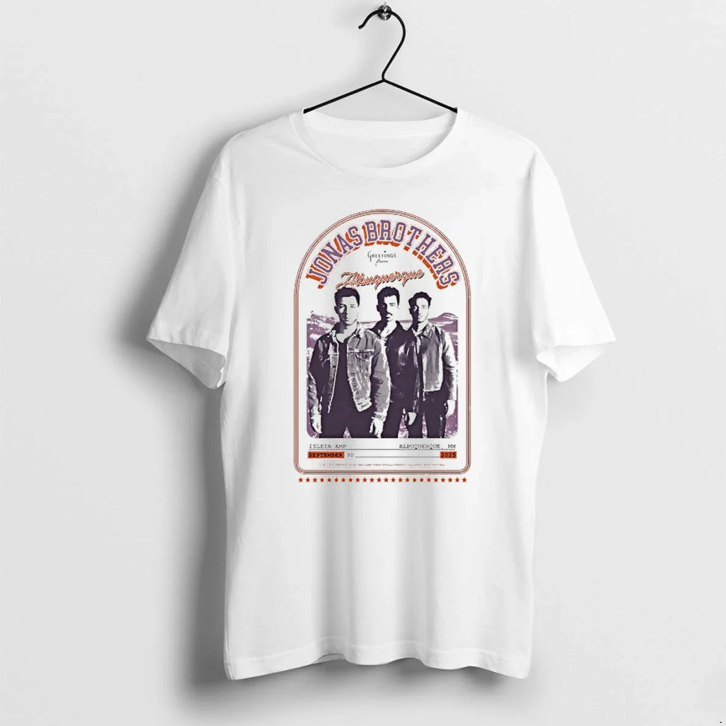 Jonas Brothers Albuquerque September 30 2025 Sweater - Adult & Kids T-Shirts, Sweatshirts & Hoodies apparel design preview 1